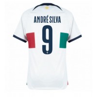 Koszulka piłkarska Portugalia Andre Silva #9 Strój wyjazdowy MŚ 2022 tanio Krótki Rękaw